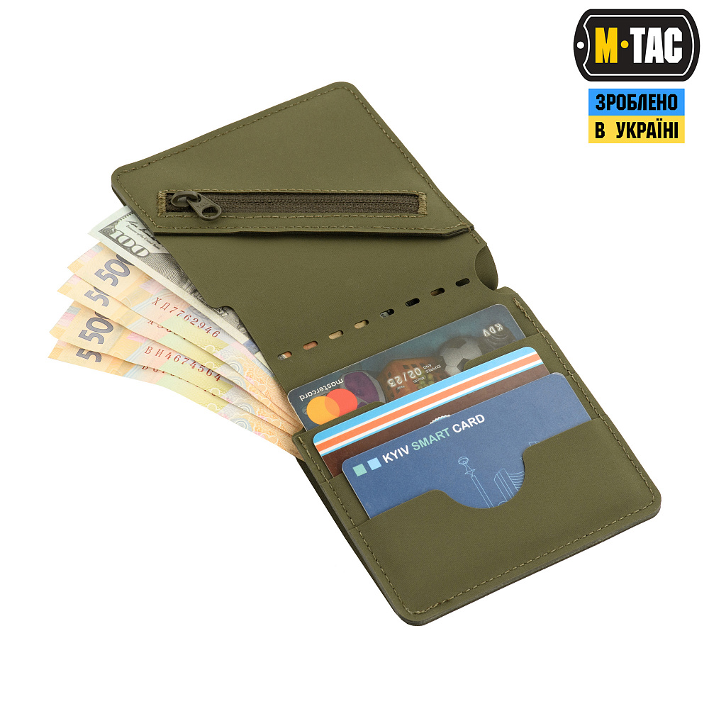 Гаманець M-Tac Slim Elite Gen II Ranger Green Фото 2